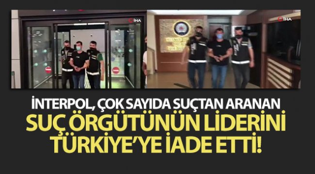 İnterpol, çok sayıda suçtan aranan Zafer Saral'ı Türkiye'ye iade etti