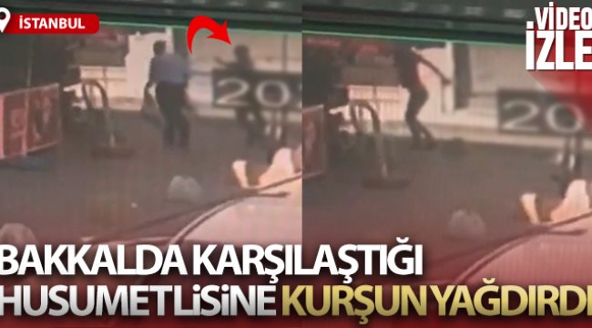 Beyoğlu'nda bakkalda silahlı saldırı 