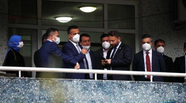 Cumhurbaşkanı Erdoğan'ı taşıyan helikopter hava muhalefeti yüzünden 2 kez iniş yapamadı
