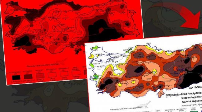  Meteoroloji'den korkutan harita: 'Olağanüstü' kodu ile uyarıldı