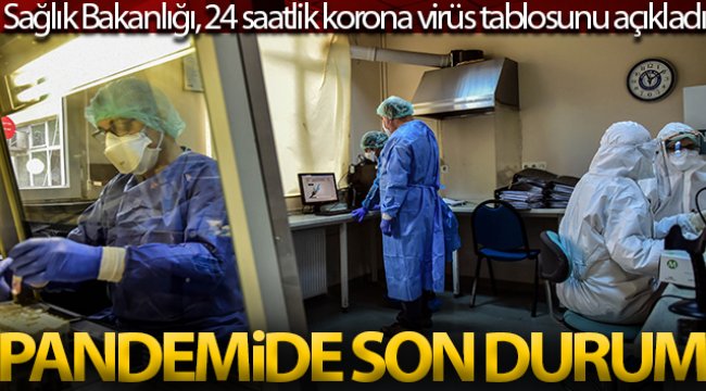 Son 24 saatte korona virüsten 145 kişi hayatını kaybetti