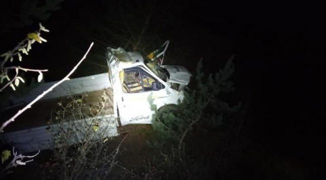 Gümüşhane'de feci kaza! 2 kişi hayatını kaybetti