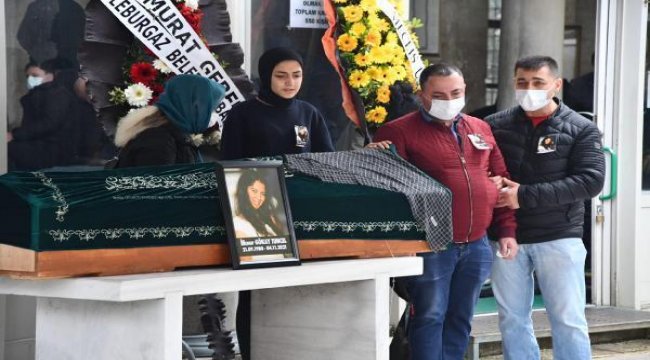Bıçaklı saldırıda ölen İlknur, gözyaşlarıyla uğurlandı