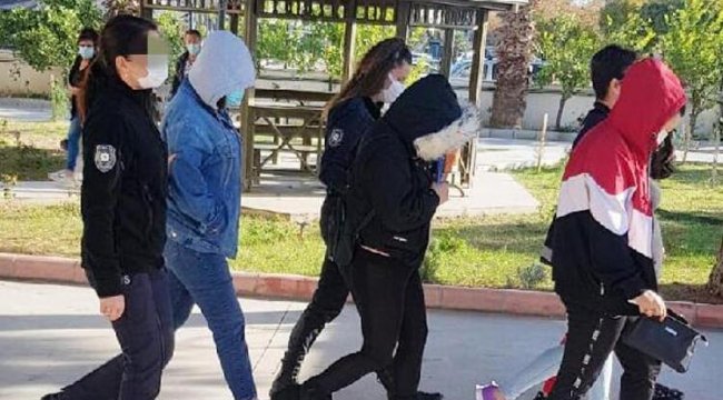 Didim'de fuhşa zorlanan 11 yabancı uyruklu kadın kurtarıldı
