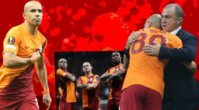 Galatasaray-Lokomotiv Moskova maçında Sofiane Feghouli ve Fatih Terim'e övgüler! Dikkat çeken sevinç ve 12 yıl sonra...