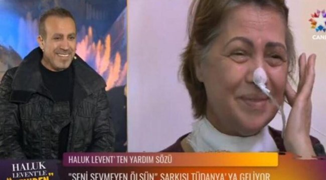 Haluk Levent'ten sesini kaybeden ünlü şarkıcı Tüdanya'ya destek