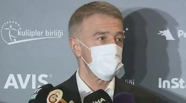 : Kulüpler Birliği Vakfı Başkanı Ahmet Ağaoğlu'ndan Serdar Tatlı açıklaması!