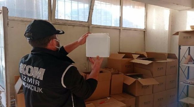 İzmir'de yılbaşı öncesi 2 ton sahte etil alkol ele geçirildi: 3 kişi gözaltında
