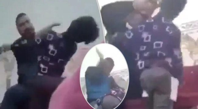 Alanya'da kızını acımasızca döven babaya tepki yağıyor! Kafasını ters çevirdi yerden yere vurdu