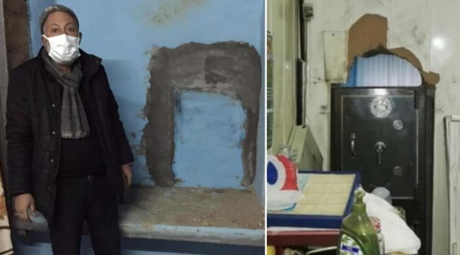 Boş evin duvarını delip kuyumcudan 150 bin lira değerinde takı çaldılar