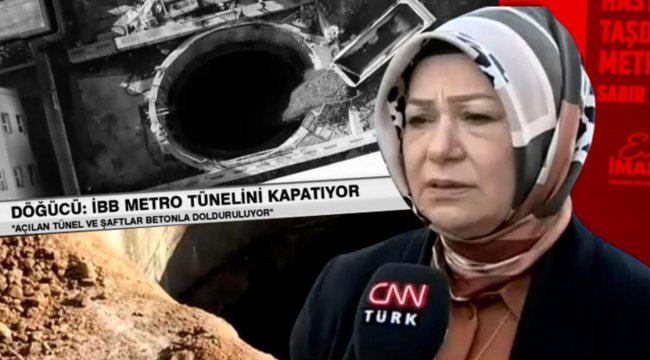 Sancaktepe Belediye Başkanı Döğücü'den 'İBB metro tünelini kapatıyor' iddiası!
