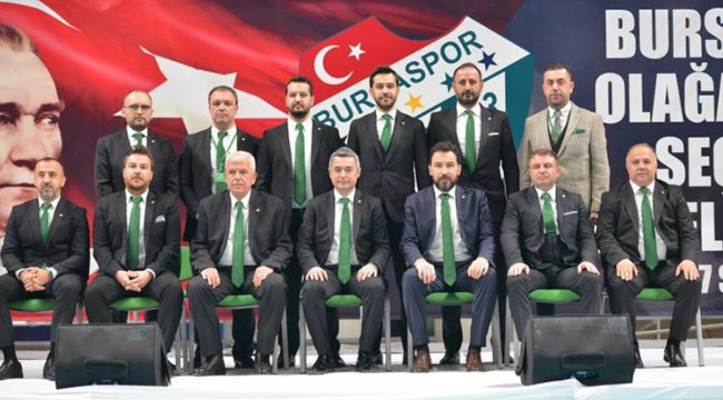 Bursaspor'un yeni başkanı Ömer Furkan Banaz oldu