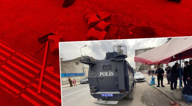 Diyarbakır'da işportacı zabıtaları bıçakladı