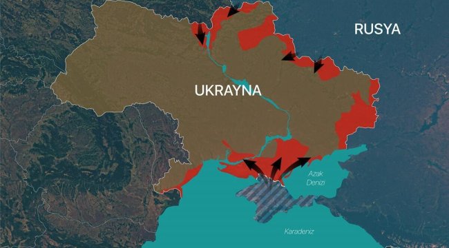 6'ncı gününde haritalarla Rusya-Ukrayna savaşı... 'İki şehir ele geçirildi ama...'