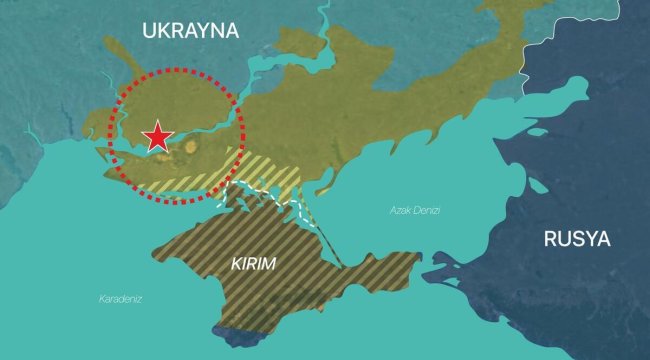 Haritalarla Rusya Ukrayna savaşının 8'inci günü... Bir şehir daha işgal edildi! Putin'in amacı ülkeyi ikiye bölmek...