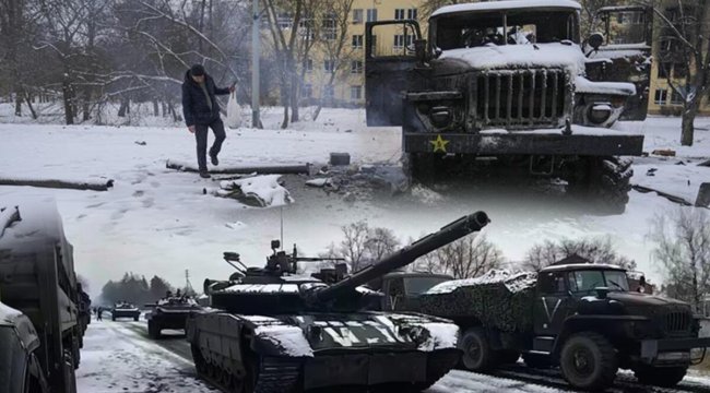 Rus askerleri ölümle burun buruna! Tankların içinde donmak üzereler...
