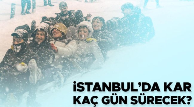 Son dakika... İstanbul'da kar yağışı başladı! Meteoroloji uyardı, okullar tatil edildi... İstanbul'da kar kaç gün sürecek?