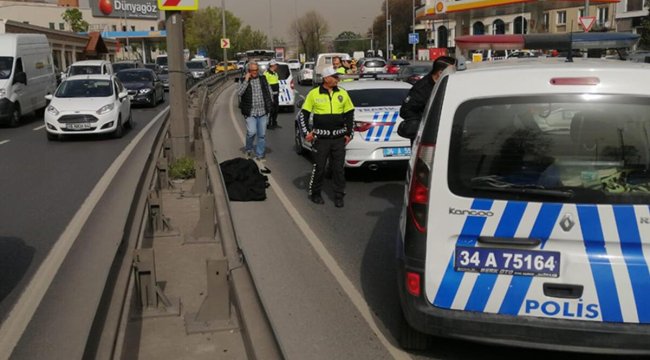 Bakırköy'de feci kaza! Motosiklet sürücüsü hayatını kaybetti