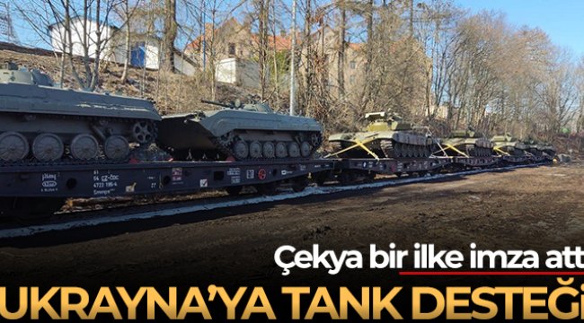 Çekya'dan Ukrayna'ya tank desteği
