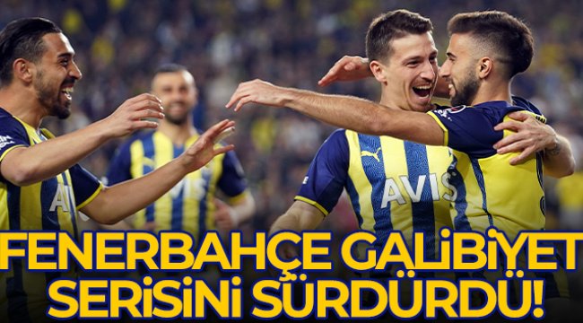 Fenerbahçe, Gaziantep karşısında hata yapmadı!