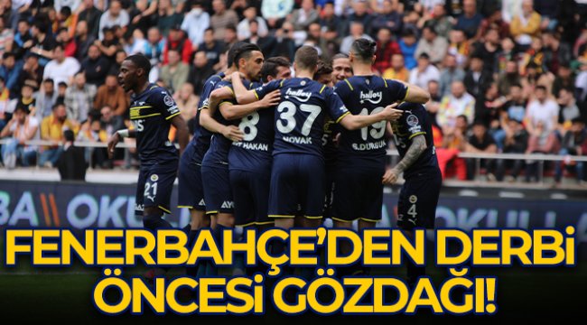 Fenerbahçe, Kayseri'de farka koştu!