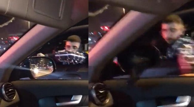 Sosyal medyada tepki çeken görüntüler! Arabada bebeği olan kadın sürücüye saldırı, ifadesi ortaya çıktı