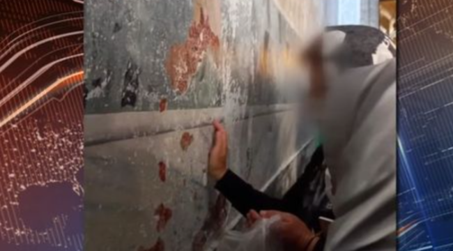 Ayasofya'da en son duvarlar tahrip edilmişti! Koruma şeridi çekildi