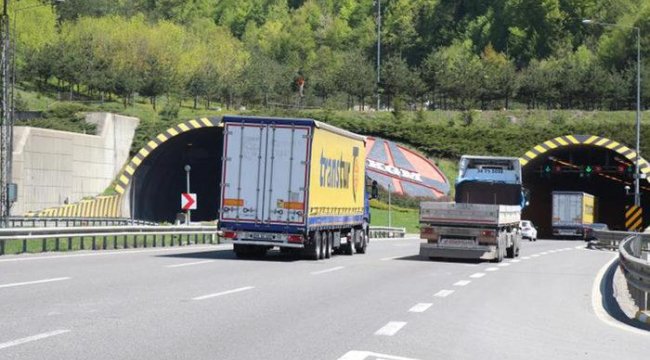 Sürücüler dikkat! Bolu Dağı Tüneli'nin İstanbul yönü 35 gün trafiğe kapalı olacak
