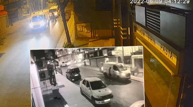 İstanbul'da gasp ettikleri kamyonetin şoförünü yolda bıraktılar