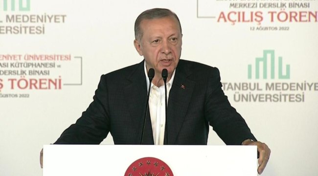 '3 bin kişiye hizmet verecek...' Erdoğan: Ülkemizin en büyük üniversite kütüphanesini açıyoruz