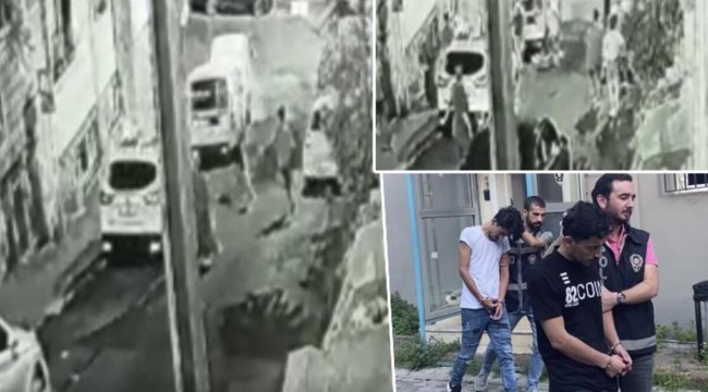 İstanbul'da korkunç cinayet kamerada! Kaçarken arabaya çarpıp boynu kırıldı, yerde bıçaklandı