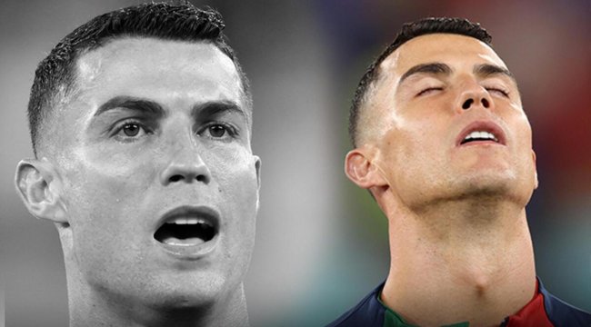Portekiz-Gana maçında Ronaldo duygusal anlar yaşadı! Bir rekor daha kırdı