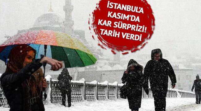SON DAKİKA | İstanbul'a Kasım'da kar yağışı sürprizi! 1995 ve 2006'yı hatırlattı, "olmaz demeyin" diyerek uyardı