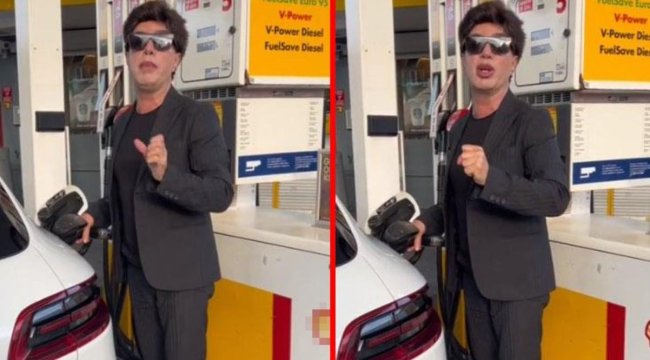 Benzinlikten video paylaşan Yılmaz Morgül'den ilginç sözler: Pompacı oldum