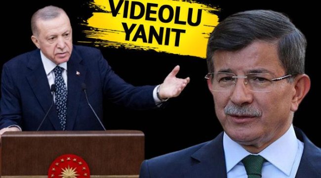 "Bekle Erdoğan, bekle" demişti! Davutoğlu'ndan videolu yanıt: Sana 3 çağrıda bulunuyorum