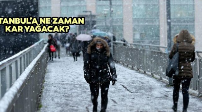 İstanbul'a ne zaman kar yağacak? Meteoroloji tarih verdi! O güne dikkat: Kuvvetli geliyor