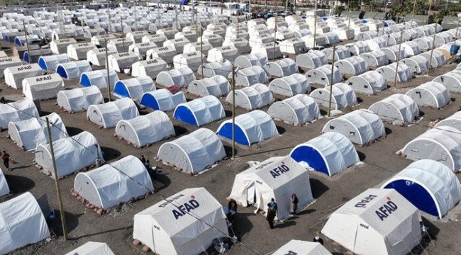 AFAD'dan çadır açıklaması: Hangi ilde, kaç çadır kuruldu?