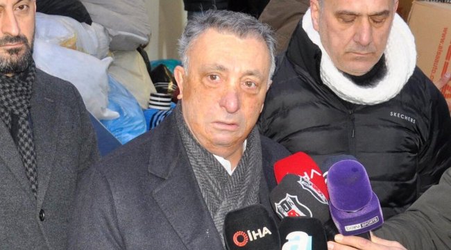 Beşiktaş Başkanı Ahmet Nur Çebi, deprem bölgelerine 40 adet iş makinesi yönlendirdi