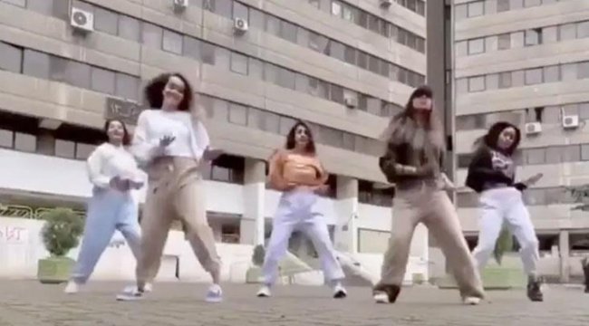 Dans videosu çeken İranlı 5 genç kız tutuklandı! Dans ettikleri yere götürüp özür dilettiler