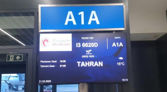Kabin basıncı düşen İran yolcu uçağı İstanbul Havalimanı'na acil iniş yaptı