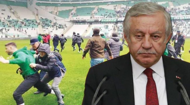 MHP'li Celal Adan, Bursa'daki olaylı maçla ilgili konuştu: Bir avuç holigan işi değil