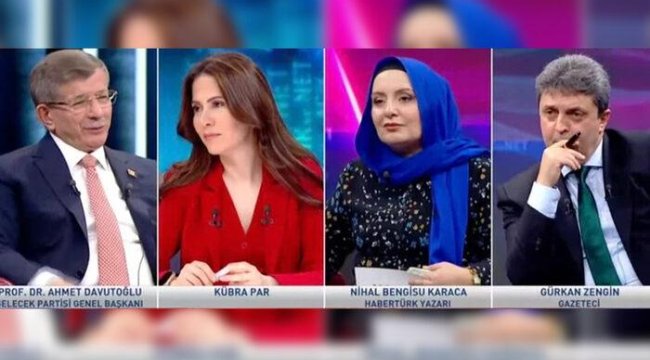 Ahmet Davutoğlu'ndan programa damga vuran sözler! 'Halam bana oy vermeyecek'