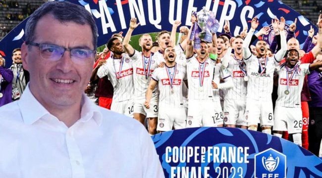 Damien Comolli'nin takımı Toulouse, Fransa Kupası'nda tarih yazdı! 66 yıl sonra ilk kez...
