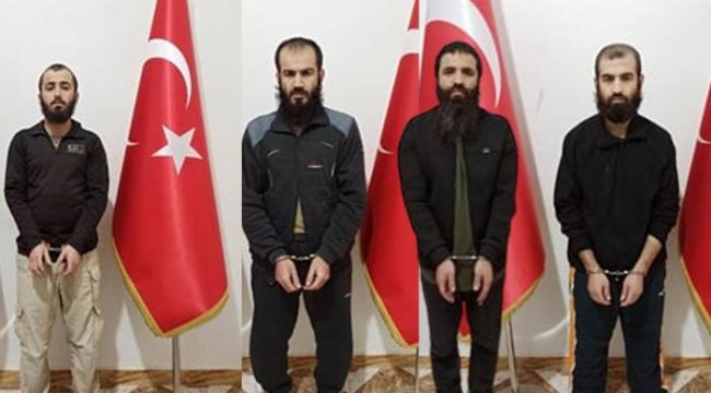 Son dakika: MİT 4 teröristi yakaladı! Aralarında 'DEAŞ'ın eski sözde Türkiye valisi' de var