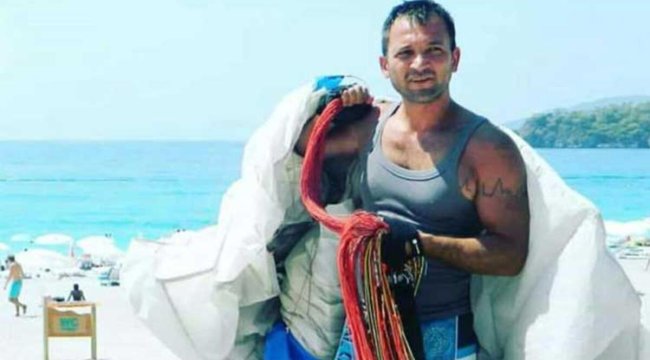200 metre yükseklikten denize düşen yamaç paraşütü eğitmeni hayatını kaybetti