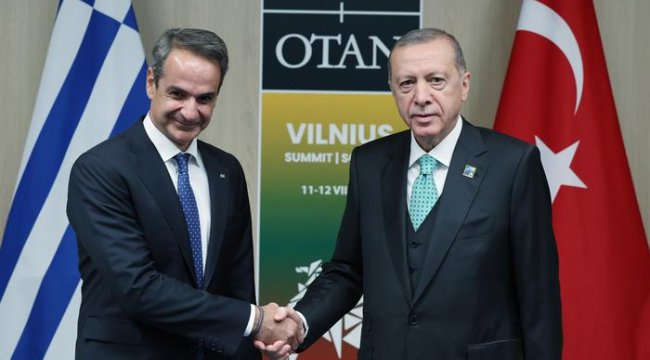 SON DAKİKA | Litvanya'daki NATO Zirvesi'nde Cumhurbaşkanı Erdoğan, Miçotakis ile görüştü! İletişim Başkanlığı duyurdu: Bir sonraki toplantı için tarih verildi