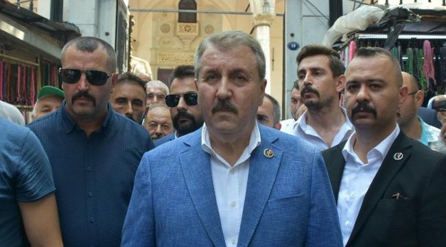 BBP lideri Mustafa Destici'den sığınmacı açıklaması! "İvedilikle geri gönderilmeliler"