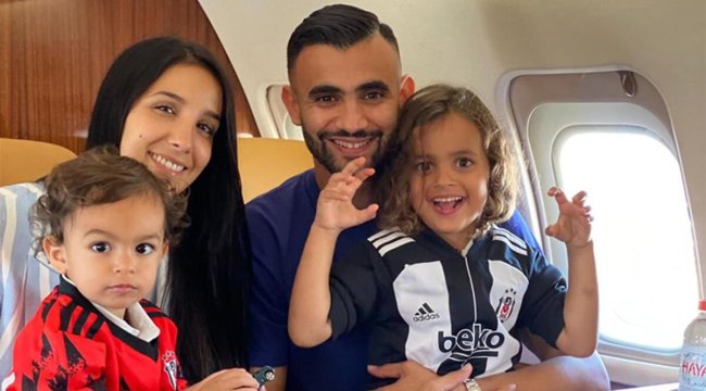 Beşiktaşlı Rachid Ghezzal iyi haberi verdi! Oğlu trafik kazası geçirmişti