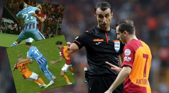 Galatasaray-Trabzonspor maçında çok konuşulan kararlar! Penaltı itirazı, gol iptal edilmeli miydi?