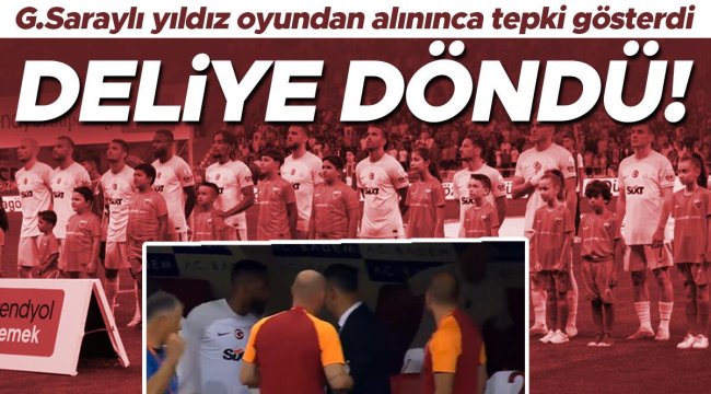 Kayserispor - Galatasaray maçında Leo Dubois'nın tepkisi dikkat çekti!
